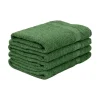 Zestaw ręczników frotte Art Soft Home, 500 g/m², 70 x 140 cm, 4 szt., zielone