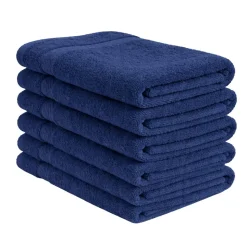 Zestaw ręczników frotte Art Soft Home, 500 g/m², 40 x 70 cm, 6 szt., niebieskie