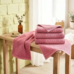 Zestaw ręczników frotte Art Soft Home Olimp, 500 g/m², 3 szt., różowe