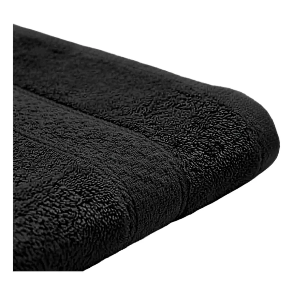 Zestaw ręczników frotte Art Soft Home, 500 g/m², 70 x 140 cm, 4 szt., czarne