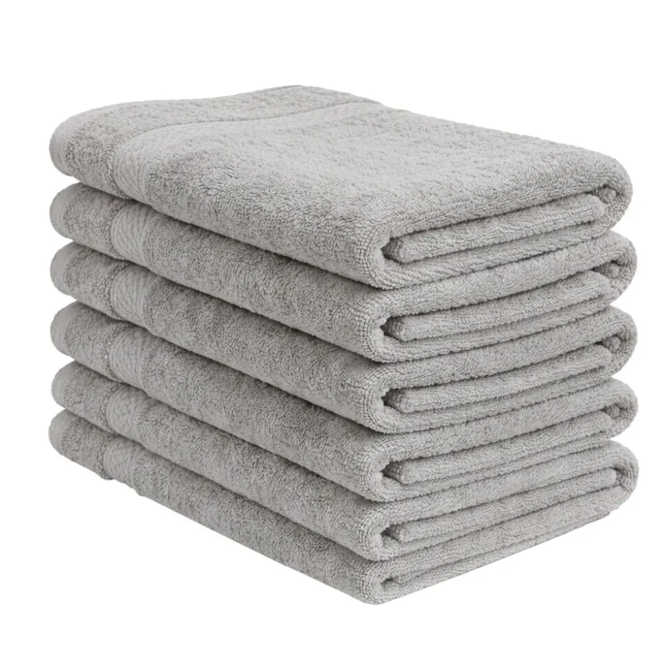 Zestaw ręczników frotte Art Soft Home, 500 g/m², 40 x 70 cm, 6 szt., szare