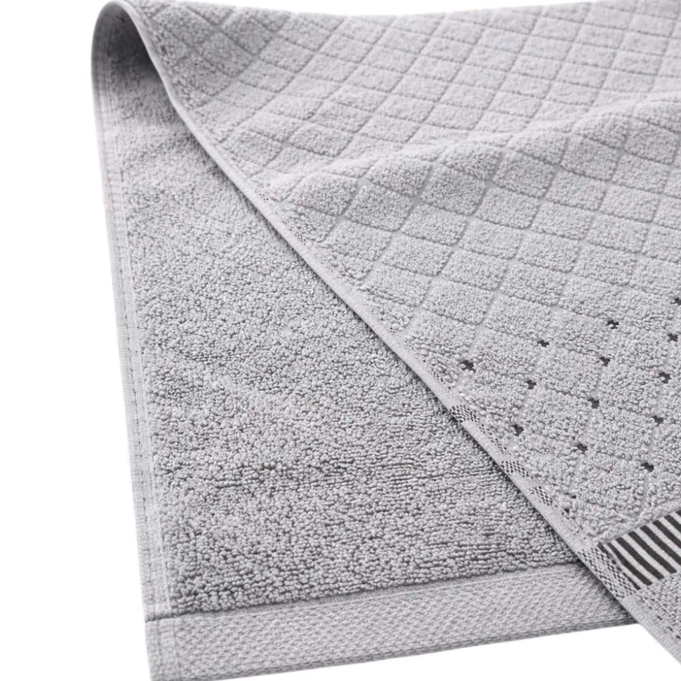 Zestaw ręczników frotte Art Soft Home Diamante, 500 g/m², 3 szt., szare