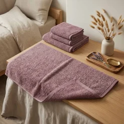 Zestaw ręczników frotte Art Soft Home Gracia, 500 g/m², 3 szt., brązowe