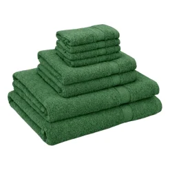 Zestaw ręczników frotte Art Soft Home, 460 g/m², 8 szt., zielone
