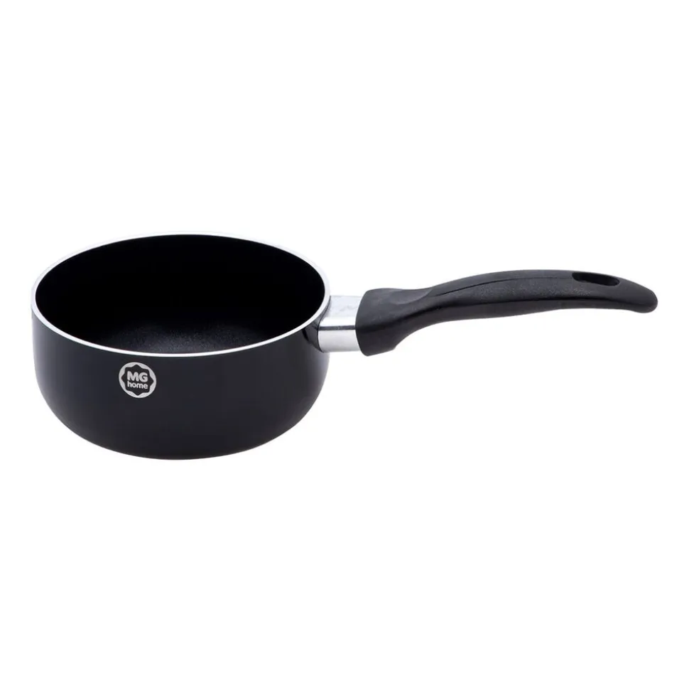 Zestaw rondli i patelni MG Home Mini, 4 elementy, czarne