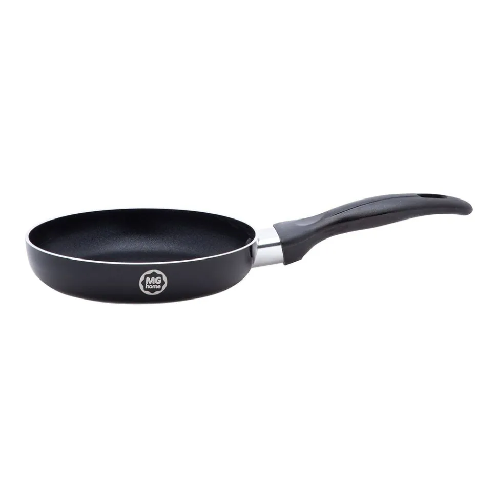 Zestaw rondli i patelni MG Home Mini, 4 elementy, czarne