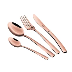Zestaw sztućców BerlingerHaus Rose Gold, 24 elementy, różowe złoto