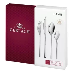 Zestaw sztućców Gerlach Flames, 24 el., stal nierdzewna