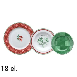 Zestaw talerzy Tognana Atollo North Pole, 18 elementów, wielokolorowy