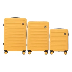 Zestaw walizek Wings Coot, 3 szt., żółte