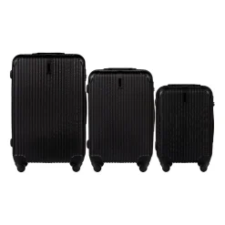 Zestaw walizek Wings Egret, 3 szt., czarne