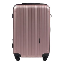 Zestaw walizek Wings Flamingo, z poszerzeniem, 3 szt., jasnofioletowy