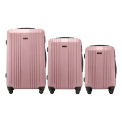 Zestaw walizek Wings Kestrel, 3 szt., rose gold