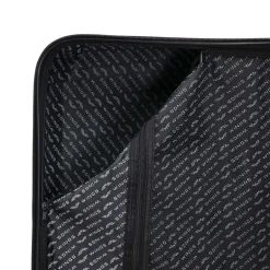 Zestaw walizek Wings Merlin z policarbonu, 3 szt., czarne