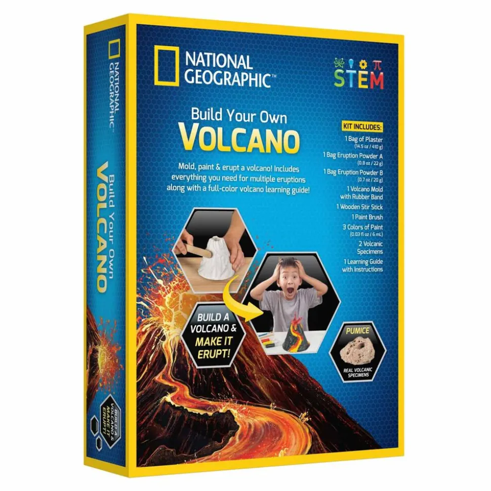 Zestaw Zbuduj własny wulkan National Geographic